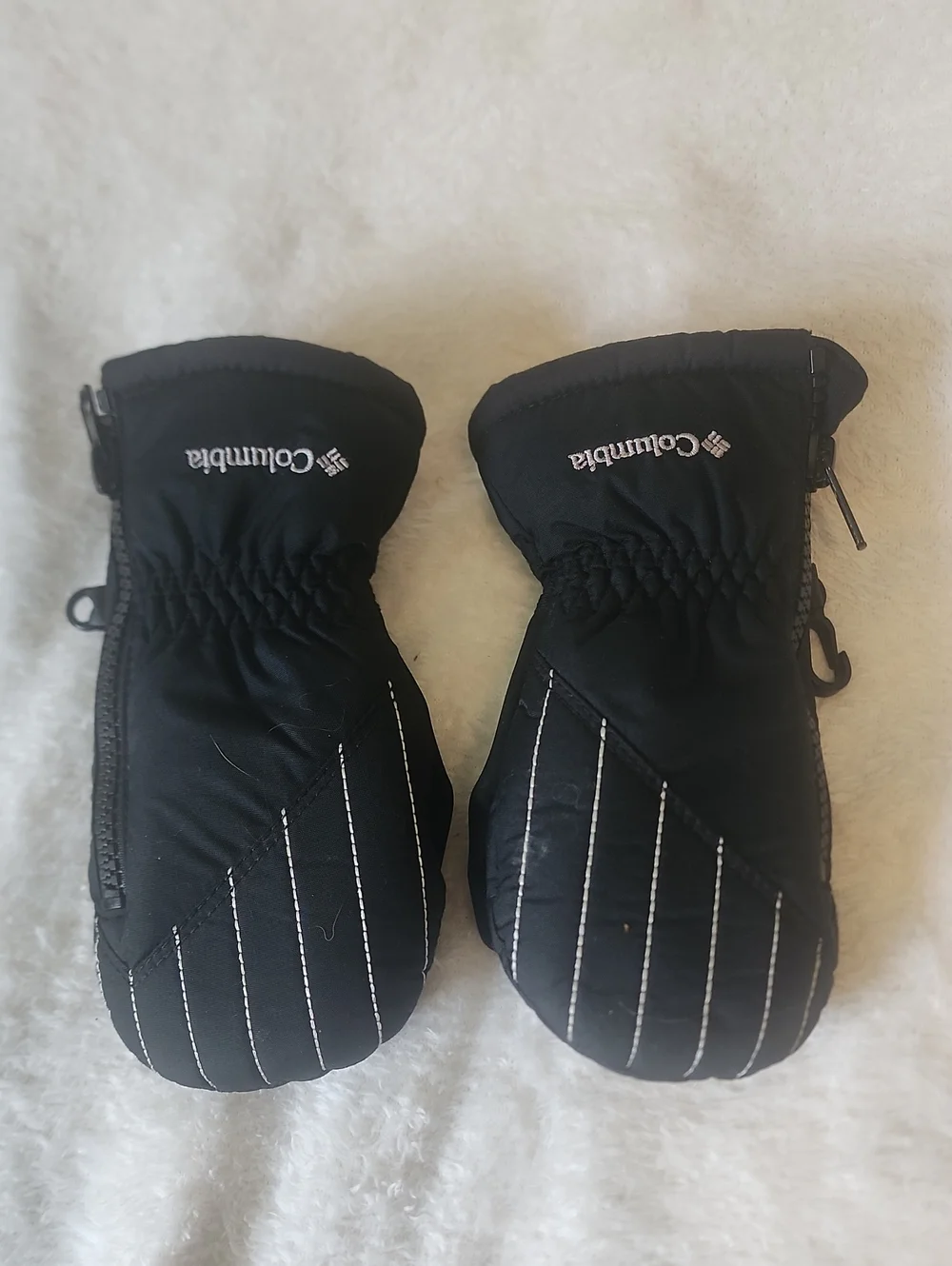Columbia Black Toddler Snow Mittens